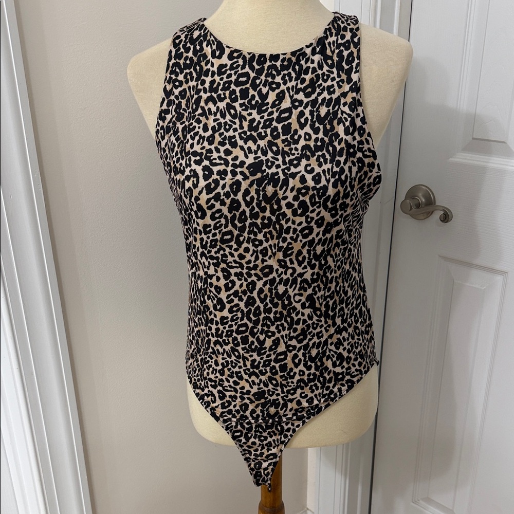 Zara Animal Print Bodysuit